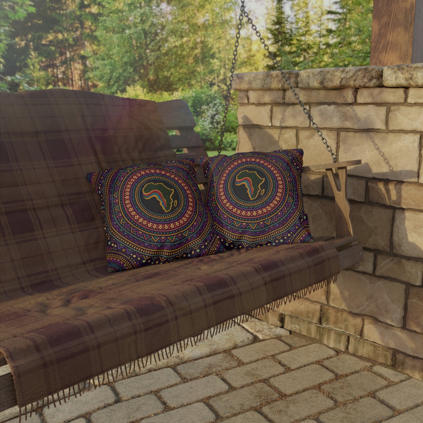 Outdoor Pillow — Heart of Afrika IV