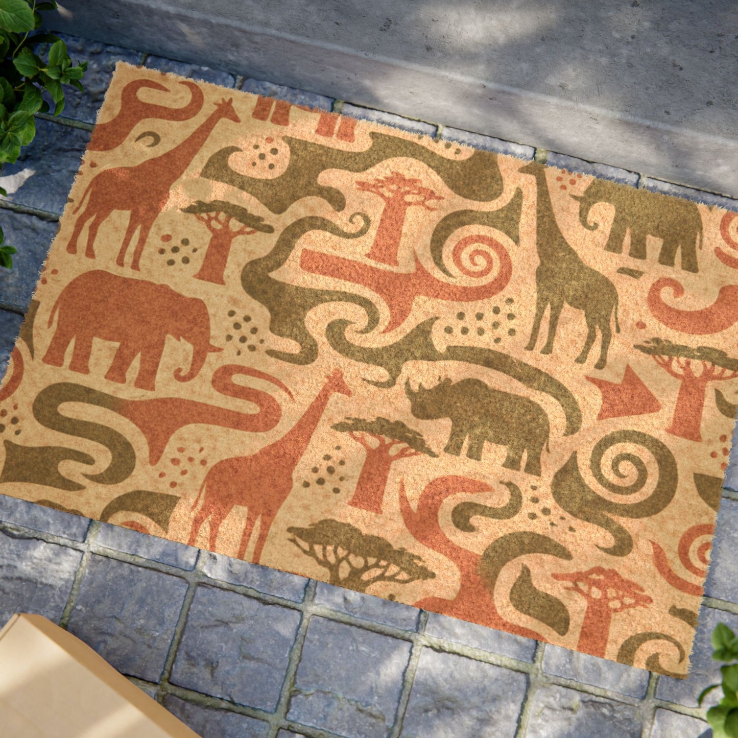 Doormat — Safari Wildlife III