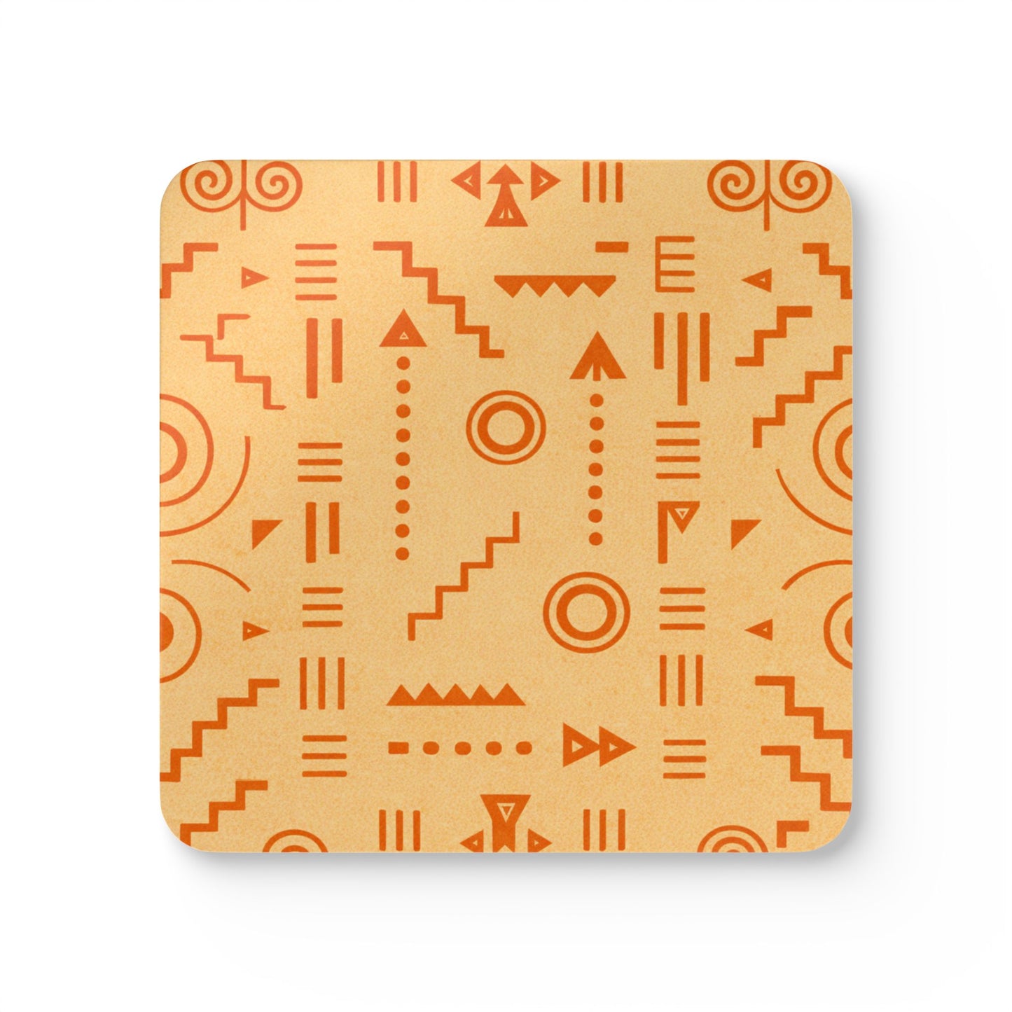 Coaster Set — Afro Orange I