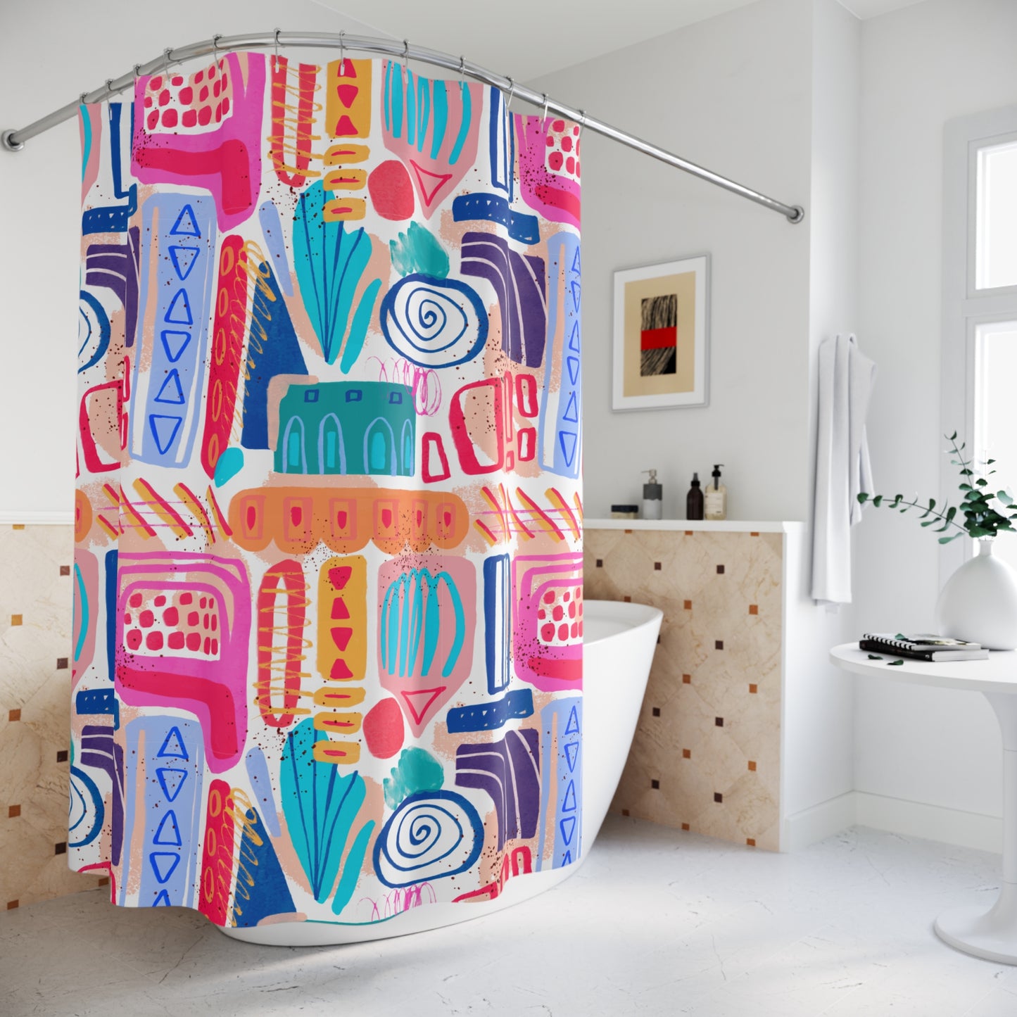 Shower Curtain — Afro Modern IV