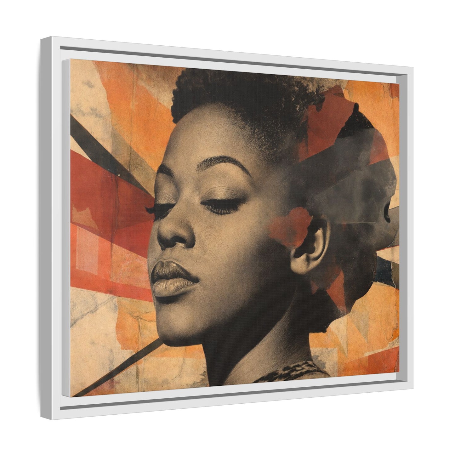 Framed Canvas Print — Àrẹwà (One Who Has Beauty) No. 1