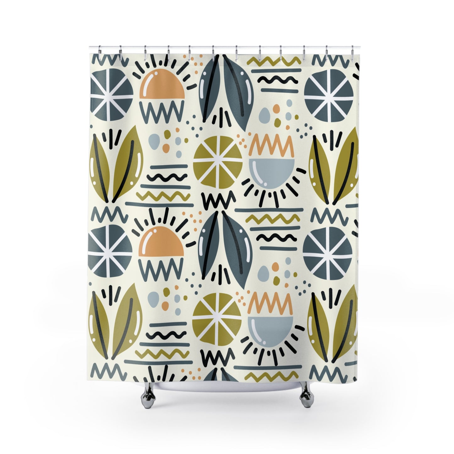 Shower Curtain — Afro Modern III