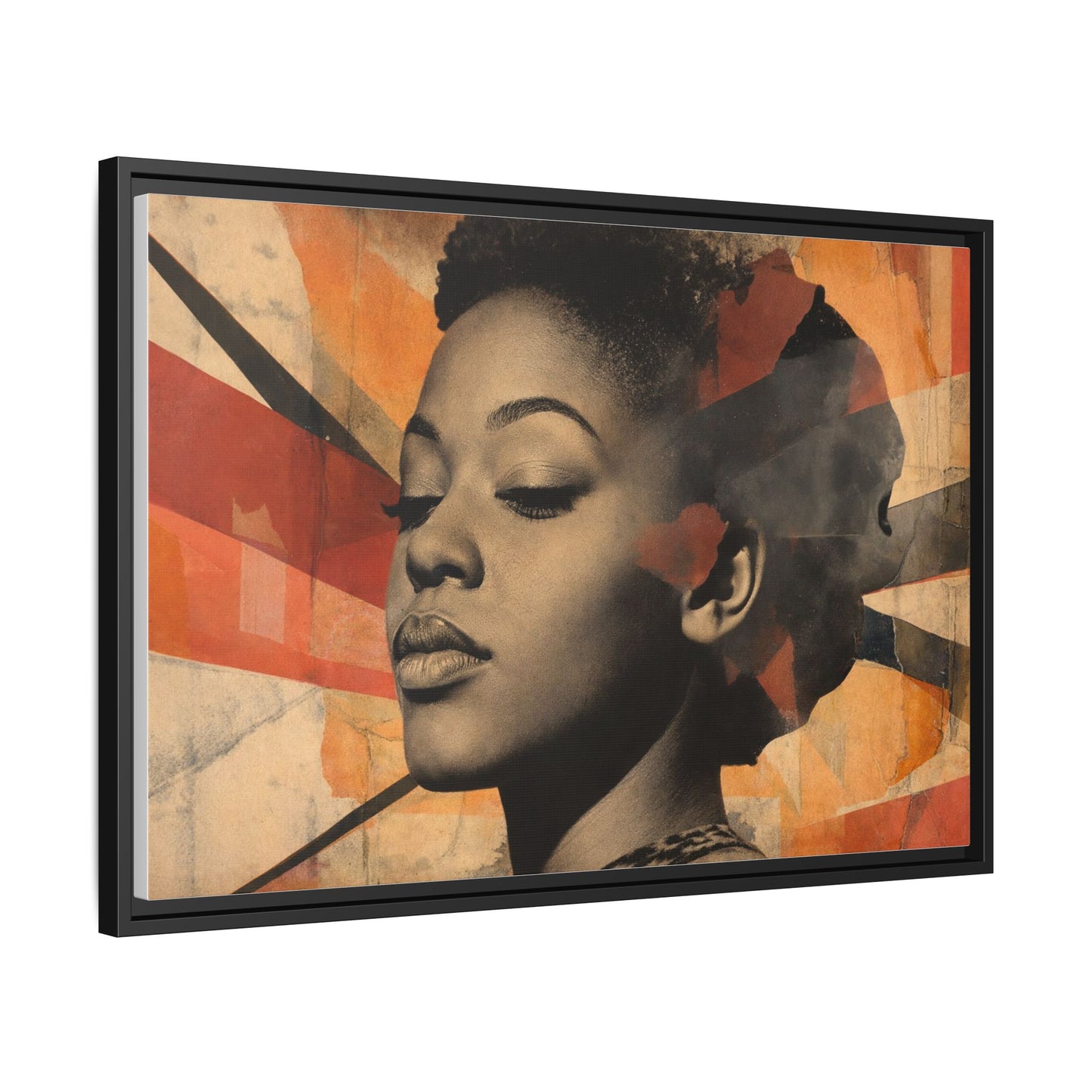 Framed Canvas Print — Àrẹwà (One Who Has Beauty) No. 1