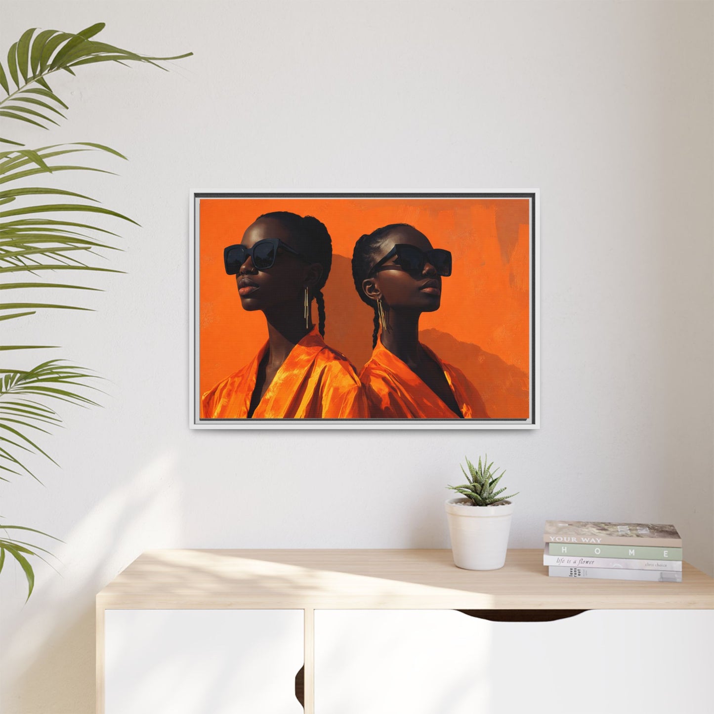 Framed Canvas Print — Soul Fire No. 2
