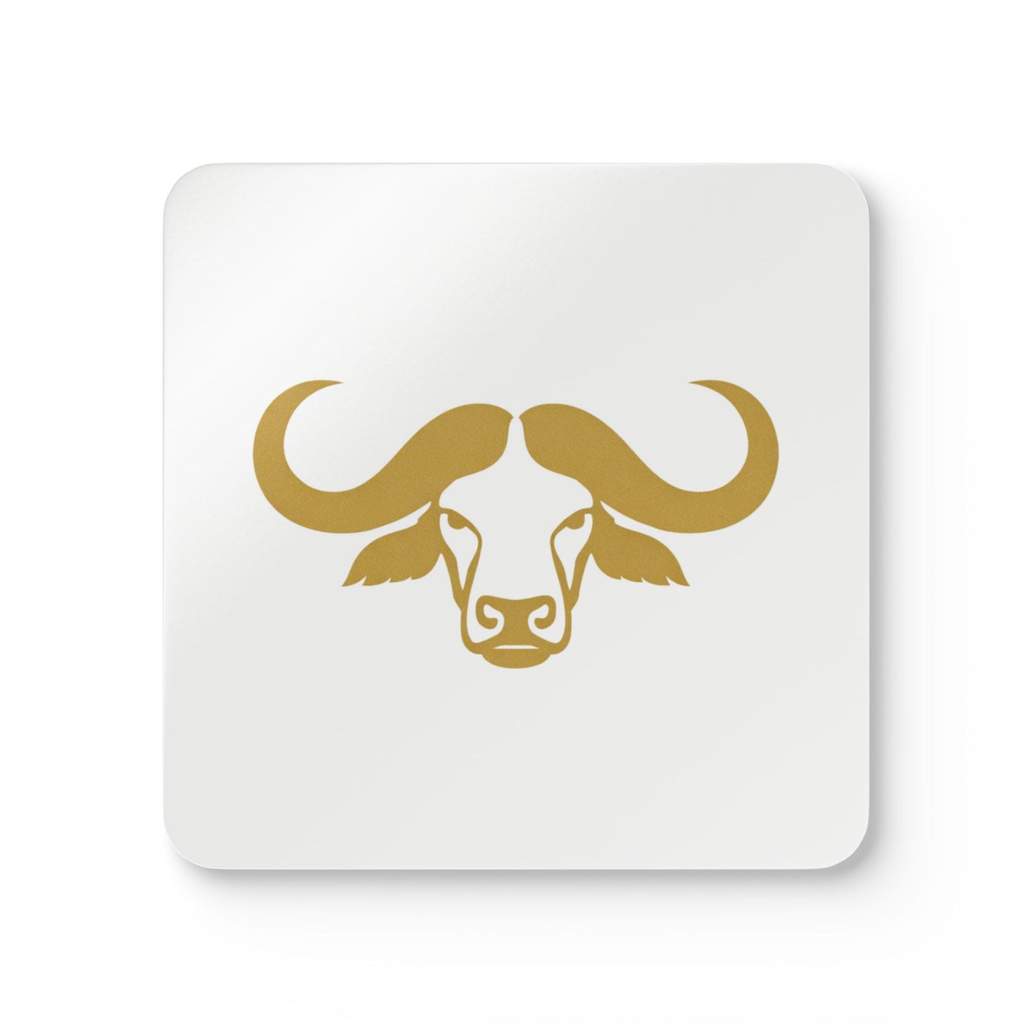 Cork Coaster Set — Cape Buffalo
