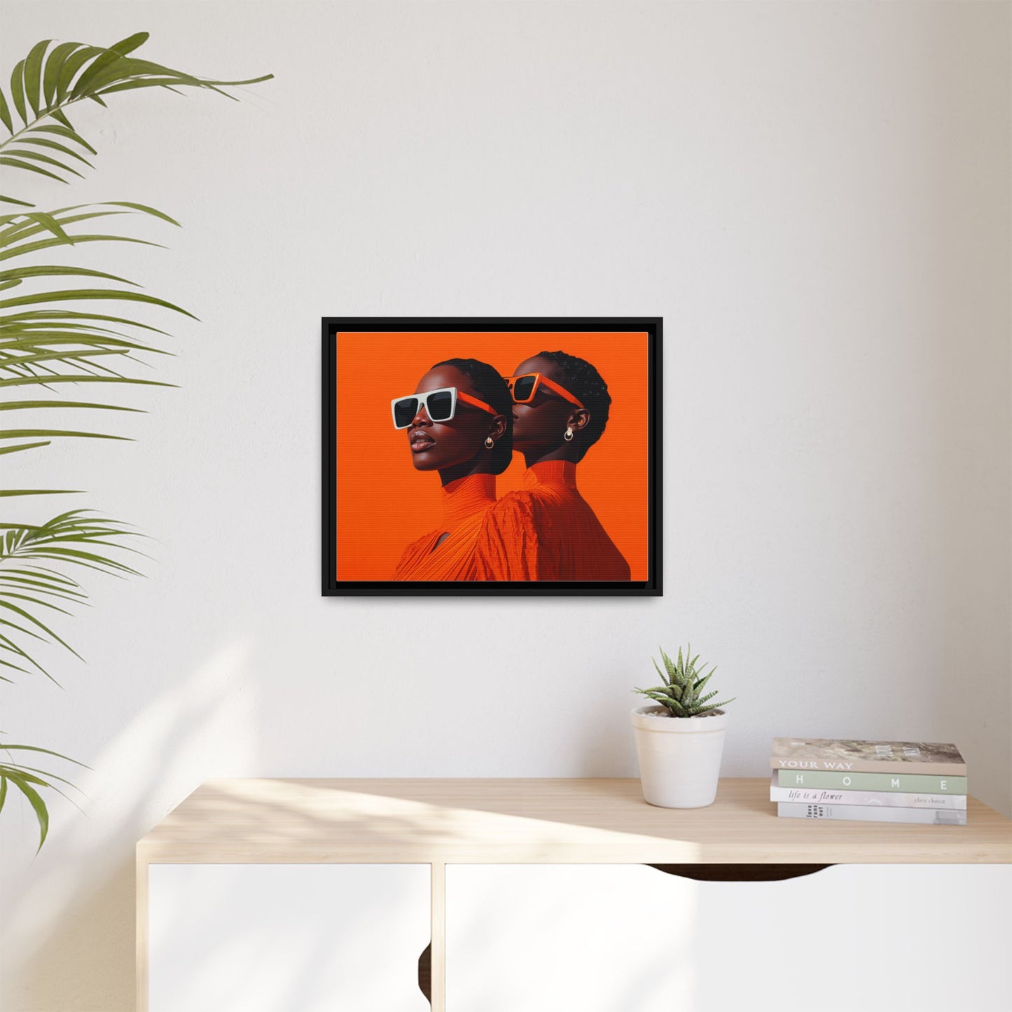 Framed Canvas Print — Soul Fire No. 1