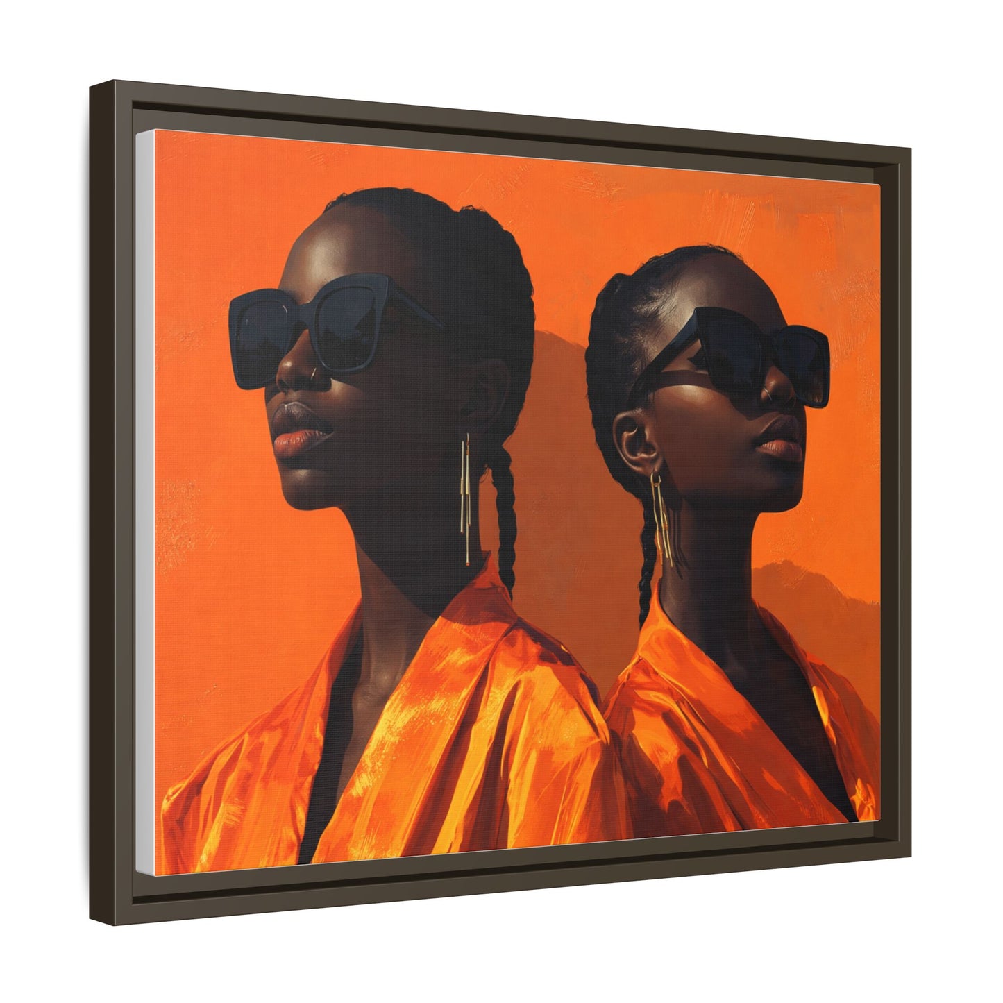 Framed Canvas Print — Soul Fire No. 2