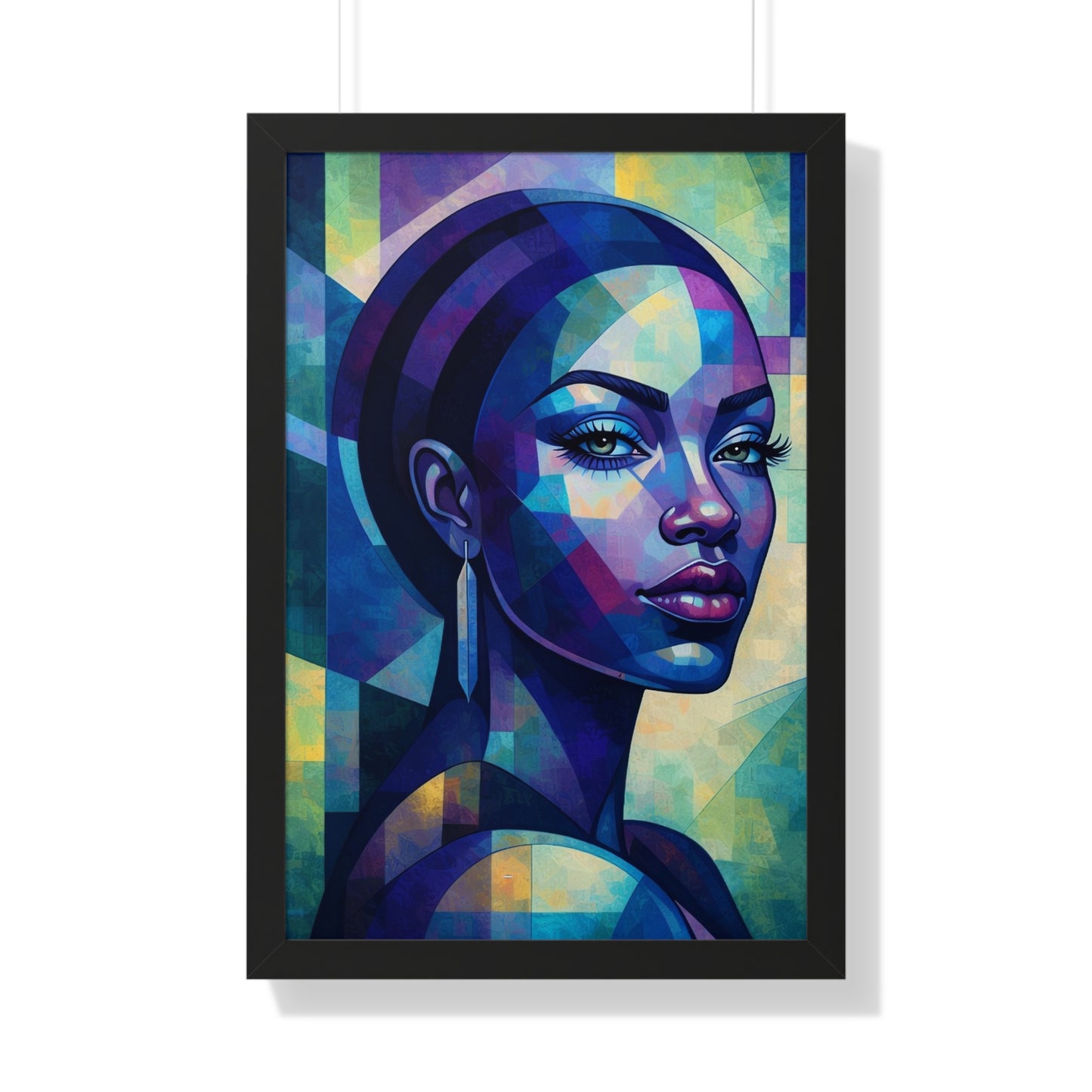 Framed Print — Blue Beauty No. 2