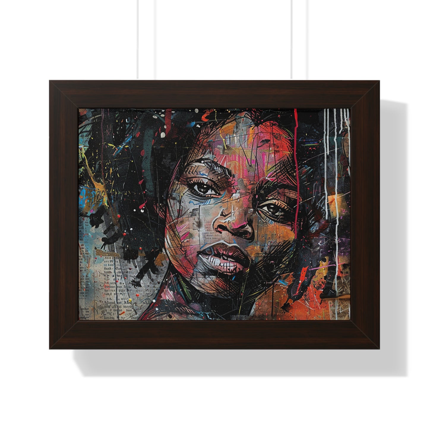 Framed Art Print – Paper Looks No. 2