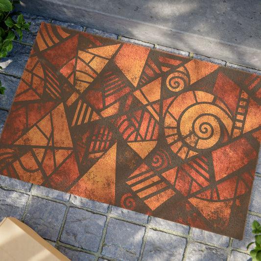Doormat — Afro Abstract II